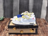 Nike SB Dunk Low Retro Lthr OW Sneakers Men Womens Shoes with Original Box