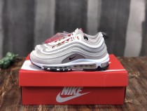 Nike Air Max97 Series Retro Sneakers Men's Shoes Women's Shoes Lace Up Original Box