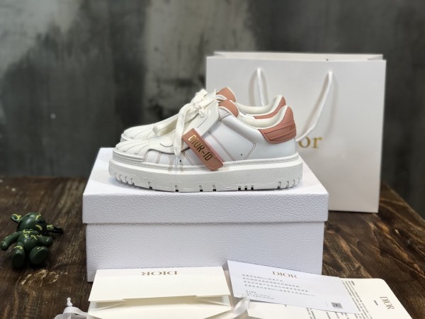 Dior -ID Logo Shell Toe Men's and Women's Sneaker Box