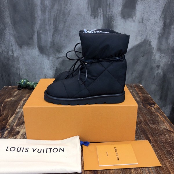 Louis Vuitton women's 2021 autumn and winter new products latest down snow boots with original original box