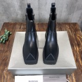 Balenciaga rhino horn B zip boots with original box