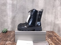 Balenciaga Autumn/Winter new lace-up martin boots with original box