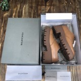 Balenciaga women's autumn and winter new lace up booties with original box