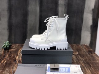 Balenciaga Autumn/Winter new lace-up martin boots with original box