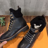 Louis Vuitton women's 2021 autumn and winter new short boots snow boots with original original box