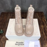 Alexander McQueen latest fleece martin bootstrap in original box