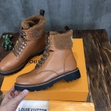 Louis Vuitton women's 2021 autumn and winter new short boots snow boots with original original box