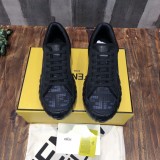 Fendi 2021 New Couples Biscuits Flat Shoes Original Original Box