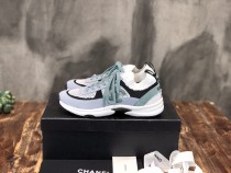 Chanel Ladies 22 Women's Early Spring New Mesh Casual Sneakers Original Box