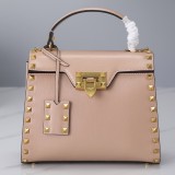 Valentino Womens Bags Shoulder Messenger Bags Luxury Cross Body Handbag Calfskin leather with naOrigil Box