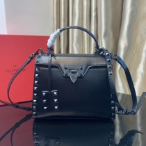 Valentino Womens Bags Shoulder Messenger Bags Luxury Cross Body Handbag Calfskin leather with naOrigil Box