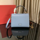 Valentino Womens Bags Shoulder Messenger Bags Luxury Cross Body Handbag Calfskin leather with naOrigil Box