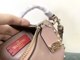 Valentino Womens Bags Shoulder Messenger Bags Luxury Cross Body Handbag Calfskin leather with naOrigil Box