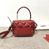 Valentino Womens Bags Shoulder Messenger Bags Luxury Cross Body Handbag Calfskin leather with naOrigil Box