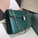 Bvlgari Womens Bags Shoulder Messenger Bags Luxury Cross Body Handbag Calfskin leather with naOrigil Box