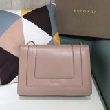 Bvlgari Womens Bags Shoulder Messenger Bags Luxury Cross Body Handbag Calfskin leather with naOrigil Box