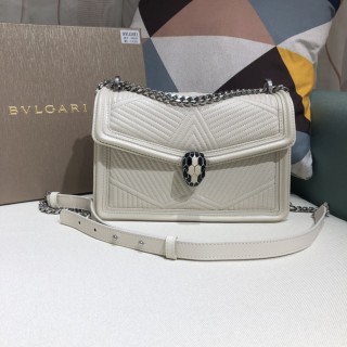 Bvlgari Womens Bags Shoulder Messenger Bags Luxury Cross Body Handbag Calfskin leather with naOrigil Box