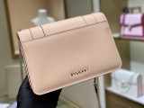 Bvlgari Womens Bags Shoulder Messenger Bags Luxury Cross Body Handbag Calfskin leather with naOrigil Box