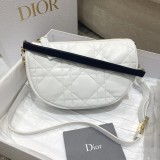 DIOR Womens Bags Shoulder Messenger Bags Luxury Cross Body Handbag Calfskin leather with naOrigil Box