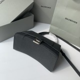 Balenciaga  Womens Bags Shoulder Messenger Bags Luxury Cross Body Handbag Calfskin leather with naOrigil Box