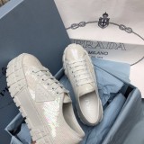 Prada 2022 Spring/Summer New Thick Sole Casual Laces Original Box