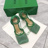 Bottega Veneta21 early spring latest woven flat sandals with original box