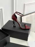 Saint Laurent classic LOGO heeled sandals with original box