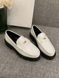 Celine 2022 New Retro Wild Triumph Buckle Loafers Original Box