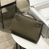 Hermes Womens Bags Shoulder Messenger Bags Luxury Cross Body Handbag Calfskin leather with naOrigil Box