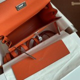 Hermes Womens Bags Shoulder Messenger Bags Luxury Cross Body Handbag Calfskin leather with naOrigil Box