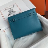 Hermes Womens Bags Shoulder Messenger Bags Luxury Cross Body Handbag Calfskin leather with naOrigil Box