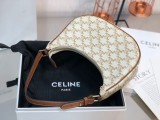 Celine Womens Bags Shoulder Messenger Bags Luxury Cross Body Handbag Calfskin leather with naOrigil B