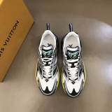 Louis Vuitton 2022 Men's Spring/Summer Casual Sneakers Lace Up Original Box