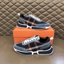 Hermes 2022 Spring/Summer Men's New High-end Luxury Brand Casual Sports Shoes Original Original Box