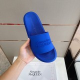 Alexander McQueen Men's and Women's Pool Slippers Original Box