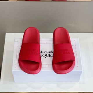 Alexander McQueen Men's and Women's Pool Slippers Original Box