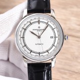 Patek Philippe Supreme Edition Watch Glass Material Surface Outer Diameter Elegant Roman Numerals Italian Leather Wrist Strap Original Box