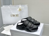 Dior 2022 women's latest sports semi-slip casual shoelaces original original box