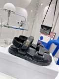 Dior2022 new Velcro all-match sandals with original original box