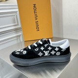 Louis Vuitton 2022 men's new lace-up high-end sports casual shoelaces original original box