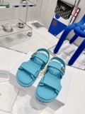 Dior2022 new Velcro all-match sandals with original original box