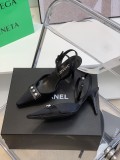 Chanel2022 new leather outsole pearl buckle sandal strap original original box