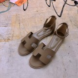 Hermes 2022 early spring new products sandals with original box