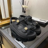 Chanel Spring/Summer Resort Collection Velcro Beach Sandals with Original Box