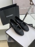 Chanel early spring new Mary Jane flat single shoelace original box