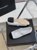 Chanel early spring new Mary Jane flat single shoelace original box