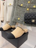 Chanel Early Spring New Chain Muller Half Tow Original Box