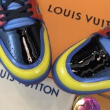 Louis Vuitton Silver Casual Sneakers Original Box