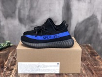 Yezzy  350 Boost v2 Dazzling Blue Black and blue shoes with original box