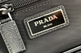 Prada men Bags Shoulder Messenger Bags Luxury Cross Body Handbag Calfskin leather with naOrigil Bo